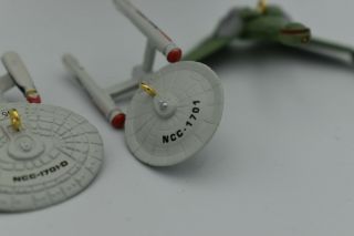 Hallmark Keepsake Ornaments The Ships Of Star Trek Set Of 3 Christmas 1995