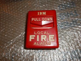 Vintage Ibm Fire Alarm Pull Station