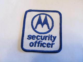 Plant Protection Illinois Motor Rolla Radio Security Police Patch
