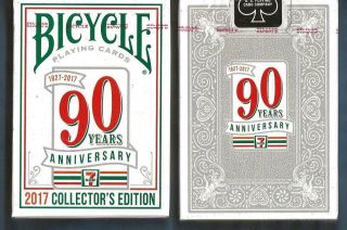 1 Deck Bicycle 7 - Eleven 90th Anniversary Playing Cards Usa