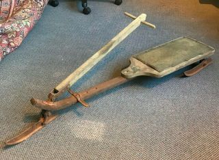 Cannon Ball Hunt Helm Ferris Antique Ice Snow Scooter Skee - Bob 1920s,  Item