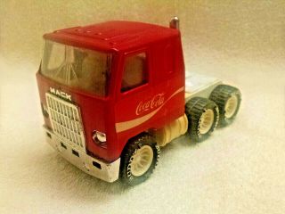 Coca - Cola Vtg Buddy L Tractor Traialer " Cab Only " - Mack - 1970 