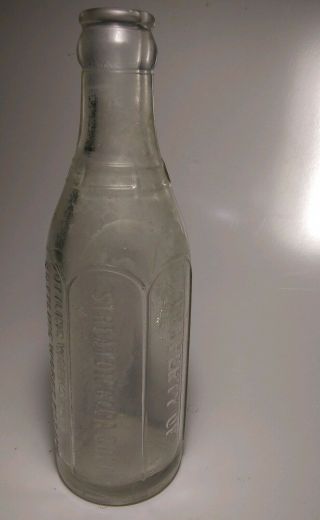 Streator Illinois,  Early Coca Cola Bottling No 3.  Bottle Xcel