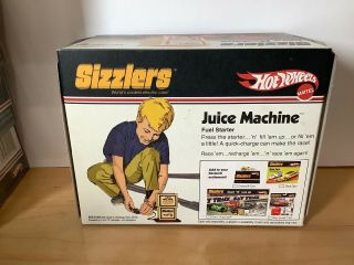 Hot Wheels Sizzlers Juice Machine Factory,  Never Opened 2006 2