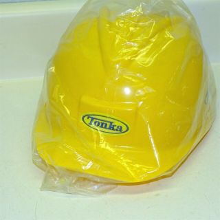 Vintage Tonka Toy Hard Hat,  Yellow Construction,  Truck,  Construction Toy