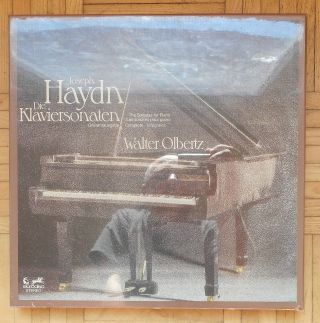 B542 Walter Olbertz Haydn The Complete Piano Sonatas 12 X Lp Eurodisc