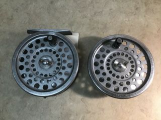 Vintage Hardy Marquis 6 Fly Reel W/ Spare Spool Made In England