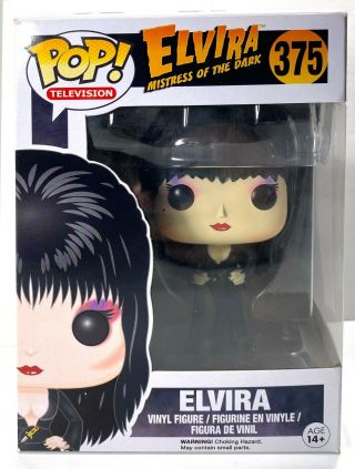 Funko Pop Elvira 375 Television: Elvira Mistress of the Dark VAULTED 2