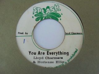 Lloyd Charmers You Are Everything Splash Soul Cover Killer Reggae 7 " Hear