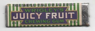 1920s Stick Of Wrigley 