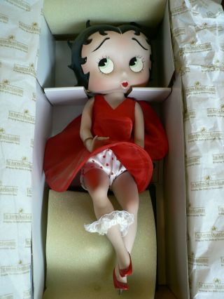 Danbury Betty Boop Porcelain Doll