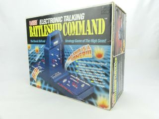Vintage Vtech Electronic Talking Battleship Command.  & Boxed.