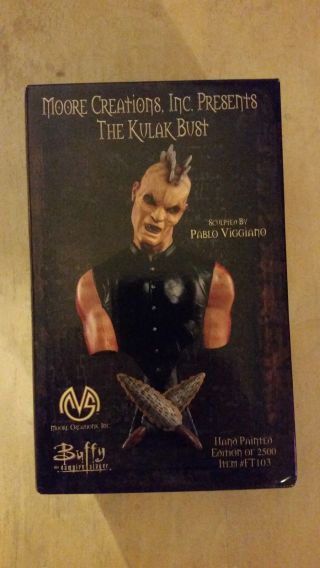 Buffy The Vampire Slayer The Kulak Bust Moore Creations 0032/2500 Very Low