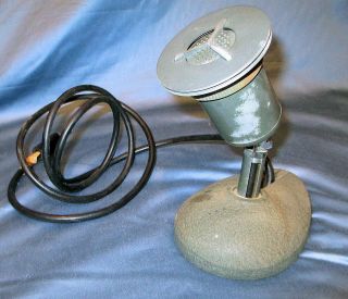 Vintage Altec 633a Saltshaker Mic Microphone & Stand