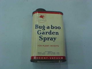 Vintage Socony - Vacuum (mobil) Bug - A - Boo Tin Oil Can
