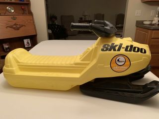 1971 Marx Ride On Child’s Snow Mobile Sled