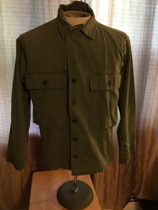Ww2 Hbt Shirt Jacket Ranger Normandy Dday