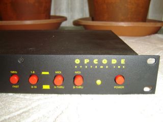 Opcode Systems Studio 4,  Midi Interface,  Vintage Rack,  Pair (2 Units Total) 2