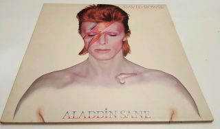 David Bowie Aladdin Sane 1st Press Vinyl Lp Album Record Rs 1001 Victor Rca Nm