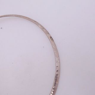 Solid silver arts & crafts design heavy collar necklace,  925 3