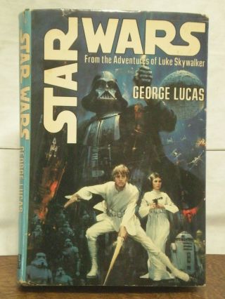 Star Wars By George Lucas 1976 1st Edition S27 Dust Jacket