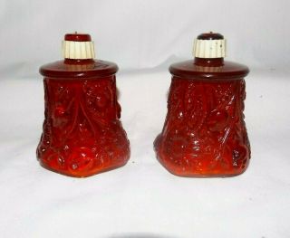 Red Daisy Pattern Country Store Products Votive Cups