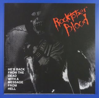 Sorcery Rocktober Blood Orig Soundtrack Splutter Colored Lp Near 24/50 