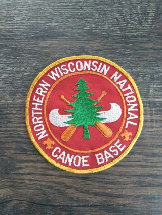 Boy Scout Northern Wisconsin National High Adventure Base Camp Patch