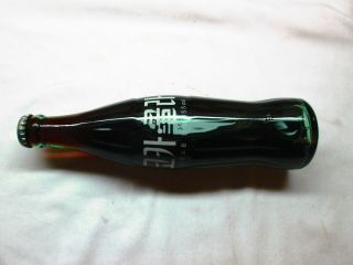 Full Korea Coca - Cola Glass Soda Bottle 355ml Korean Vintage 1981 -