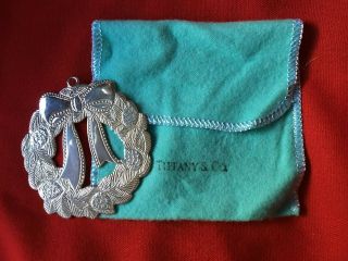 Tiffany & Co.  Sterling Pine Wreath With Bow,  1996,