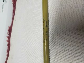 Vintage Orvis Golden Eagle Double Spin Spinning Rod 2