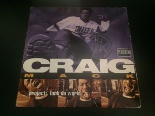 Craig Mack Project Funk Tha World Hip Hop Lp Vg,  Vinyl Og 1994 Us Release