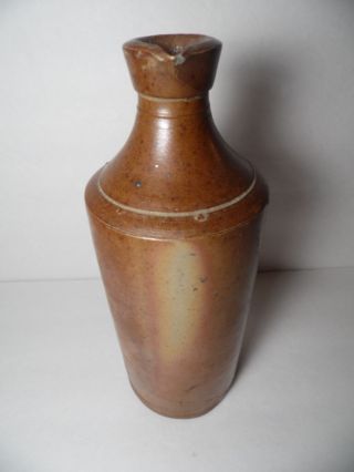 Antique 1890s STONEWARE Ink Bottle J BOURNE & SON Denby Pottery PJ ARNOLD LONDON 3