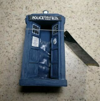 Doctor Who Police Public Call Box Tardis Blue Aquarium Ornament 2012 Penn - Plax