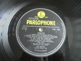The Beatles - Revolver 1966 UK LP PARLOPHONE MONO 606 - 2 3