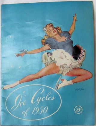 Ice Capades,  Ice Cycles Of 1950 Program Book,  Walt Disney Productions 1947 Ill.