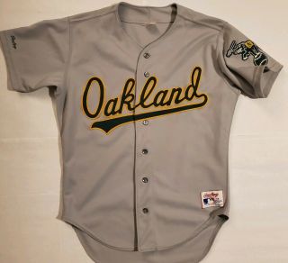 Vtg Stitched Oakland Athletics A 