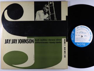 Jay Jay Johnson - The Eminent Vol.  2 Lp - Blue Note Blp 1506 Mono Dg Rvg 767 Lex