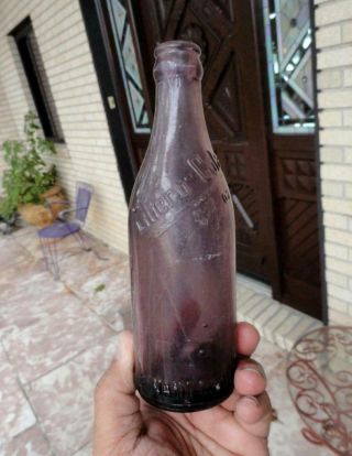 Early Chero Cola Slug Plate Purple Soda Bottle Panama City,  Florida Fla