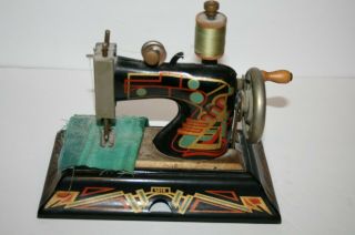 Vintage German Casige Toy Sewing Machine No.  1015