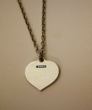 Kalevala Koru Finland Heart of Eura Pendant Necklace Sterling Silver 2