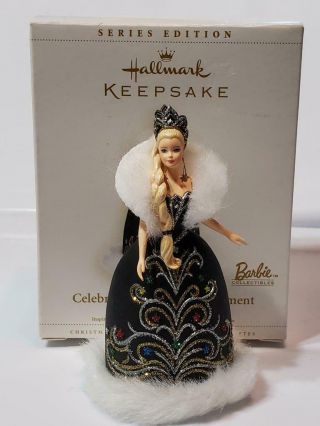 Hallmark Keepsake Cellebration Barbie Ornament 2006 Bob Mackie Euc