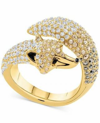 Swarovski Fox Ring (size55/ Medium) Mib 5410400