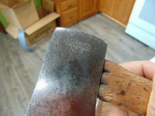 Vintage Marble ' s 6 Axe Hatchet Gladstone Mich USA 2