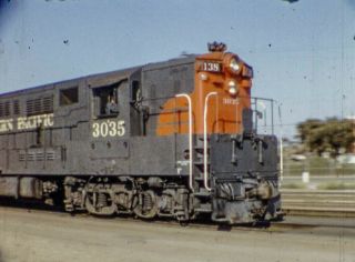 Vintage 1960s 8mm Film Home Movie - Train Railroad - Bay Area,  Shasta,  Etc