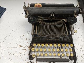 Vintage C1917 Corona Model 3 Portable Folding Typewriter W/case