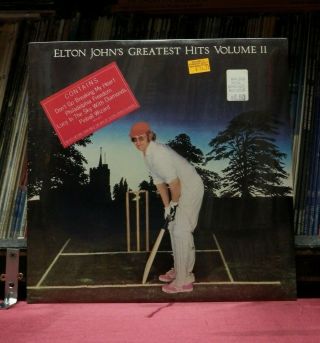 12 " Lp Elton John Greatest Hits Volume Ii 1977 Mca Records Mca - 3027