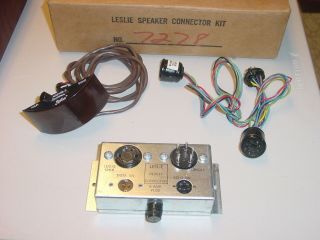 NOS Leslie 147 Hook - Up 7278 KIT mod for Hammond B3 organ speaker vintage 2