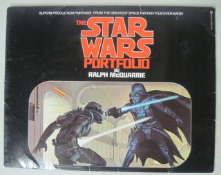 The Star Wars Portfolio By Ralph Mcquarrie 1977 Ballantine Books 21 Prints