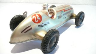 Tin Windup Race Car Tippco Us Zone Germany 1940 